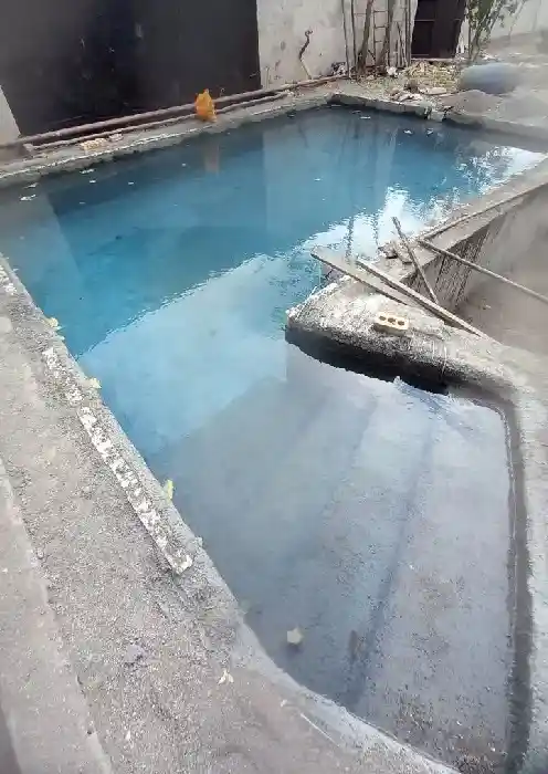 تست آب بندی استخر