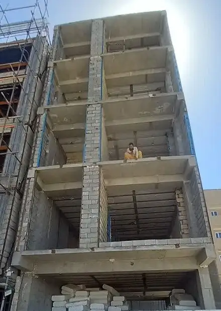 پایان اجرای سقف‌ها پروژه توس