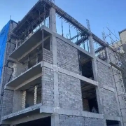 اجرای سازه بتنی با سقف تیرچه بلوک در بلوار توس مشهد