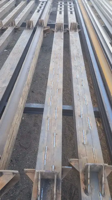 جوشکاری ستون‌ها