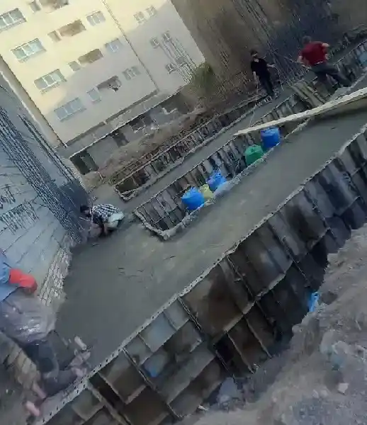 بتن ریزی فونداسیون پروژه رحمانیه