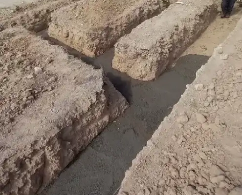 اجرای بتن مگر پروژه مفتح