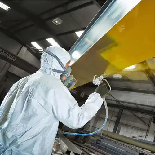 رنگ آمیزی اسکلت فلزی