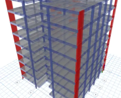 مدلسازی سازه در نرم افزار